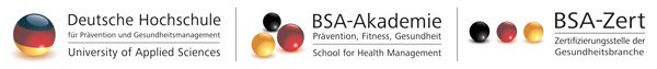 Kombilogo - DHfPG | BSA-Akademie | BSA-Zert
